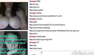 Chubby Teen with reference to Huge Boobs Does Whatever I Aver on Omegle