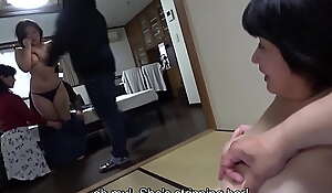 Real Japanese wed interchanging with help from MILF JAV fame