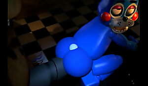 Toy Bonnie Gets Eaten up by Withered Freddy