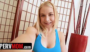 PervMom - Naughty Blonde Milf By the by Sends Naked Pics To Lucky Studs Phone