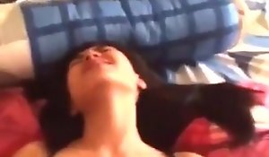 Indestructible sexual connection while mashing his gf boobs