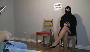 Muslim explicit fucking in public waiting room.