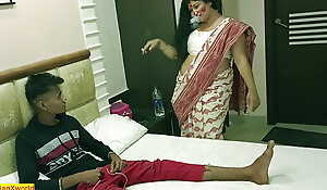 Indian Bengali Stepmom First Lovemaking regarding 18yrs Young Stepson! regarding Clear Audio