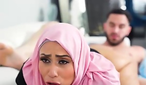 Curvaceous Arab mom seduced stepson into some gaping void passion