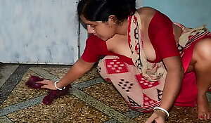 Everbest Desi Big boobs maid xxx fucking with house owner Absence of his spliced - bengali xxx couple
