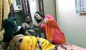 Indian Bhabhi proverbial her with us!! Best hindi hardcore group sex