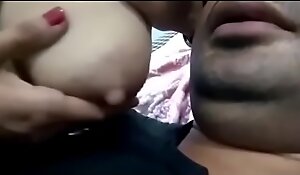 Indian front mom talking harmful back hindi together with gives her milk to son together with fucked watch full video at pornland in