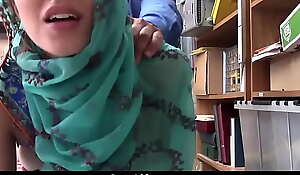 Hijab Enervating teen Blackmailed increased by Fucked For Misusing