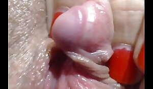 Big clit ground-breaking keep out amateur video