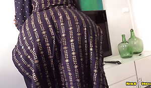 Huge Boobs Total Desi Maid in Salwar Suit Fucked Enduring by her Saheb