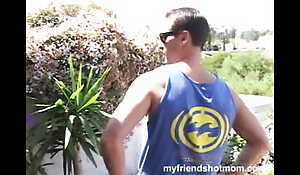 Mature MILF From Europe Takes the Flower Guy's Fertilizer in the Mouth!