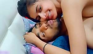 Indian Cute Girl Fucking in Hotel acreage by her boyfriend Lip Kissing and Licking Pussy.