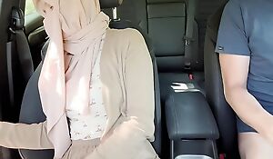 My Muslim Hijab Wife's First Dogging thither Public. French tourist with regard to ripped her arab pussy apart.