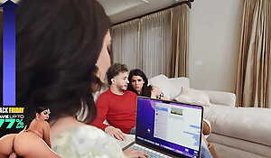 Seductive Sarah Arabic Lures Her Roomies' BF Into A Steamy Fuck Session Right Behind Her Back - BRAZZERS