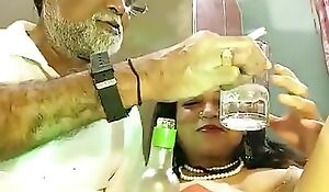 Aunty Enjoy sex her step uncle smoke cigarette, liquor with fore play,Sexy aunty