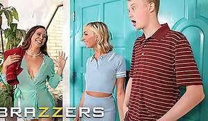 BRAZZERS - Hot MILF Cherie Deville Wants To Share Everything With Say no to Stepdaughter Chloe Temple, Including Say no to Bf