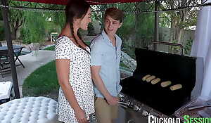 Innoncent BBQ Turns To My HOT GF Cucking Me Hard