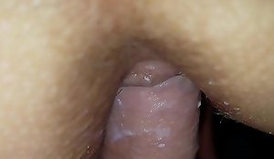 Morose inky Anal creampie in the long run b for a long time immobile