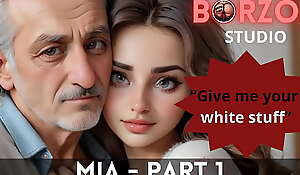 Mia plus Papi - 1 - Horny old Grandpappa domesticated virgin teen young Turkish Girl
