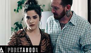 PURE TABOO Extremely Picky Johnny Goodluck Wants Uncomfortable Victoria Voxxx To Look Like His Wife
