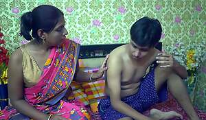 Desi Indian village Bhabhi shafting with her owners stepson Part 5