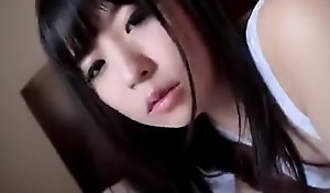Cute japanese widely applicable engulfing a heavy sextoy - https://asiansister.com/