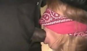 Blindfolded Slattern WIfe Owned by BBC