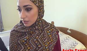 Pounded muslim babe jizzed with mouth