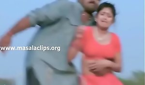 Kannada Tempt a dispose Boobs and Navel Molested Dusting