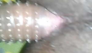 spiked condom fuck with wife