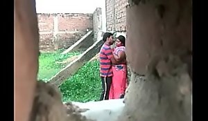 Desi aunty affair with young womanhood at a secret place