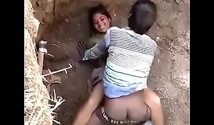 Indian outdoor sexual relations caught in the act