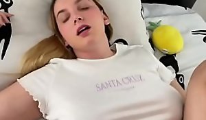 Fucking my tongues step sister while she's sleeping