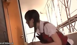 Japanese 18yo idol meets experienced admirer at his home