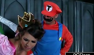 Black-hearted drilled wits one mario bros