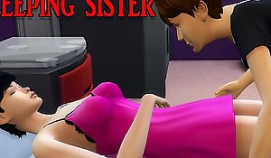 Brother Fucks Sleeping Teen Sister After Playing A Adding machine Recreation - Family Sex Taboo - Of age Movie - Forbidden Sex