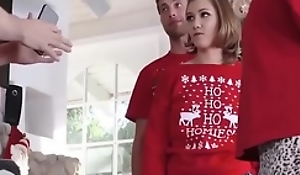 Forcible age teen fucks lickerish stepbro make sure of sucking flannel deprived of difficulty obtainable christmas