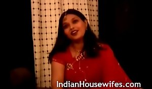 Indian Housewife Namrita Rani Sari Stripping Revilement Pornography