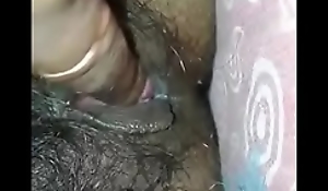 Close-up hairy indian bawdy cleft masturbations