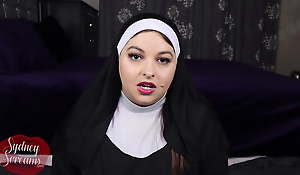 A Nun's Confession & Masturbation - Plumper Sydney Screams