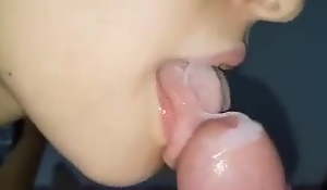 My off colour sexy bhabhi blowing in mouth