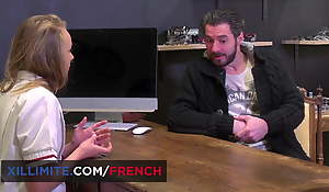 Xxx anal invasion sex with French optician Angel Emily