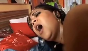 Indian BBW Assfucked added to Jizzed on burnish apply top of rub-down burnish apply Facet