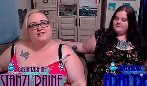 Zo Podcast X Donations The Fat Girls Podcast Hosted By:Eden Dax  and xxx  Stanzi Raine Try one's luck 2 Pt 1