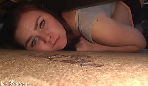 Fucked my stepsister when this babe was stuck under the bed