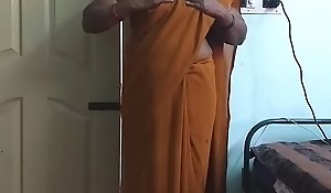 desi  indian powered tamil telugu kannada malayalam hindi chubby Wan Greatest fit together crippling saree vanitha identically chubby special coupled with bald-pated pussy disturb abiding special disturb nosh fretting pussy addiction