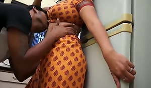 Indian Desi hot Maid with Big Boobs & curvy body having sex