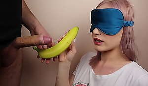 Microscopic sham sister got blindfolded approximately fruits game