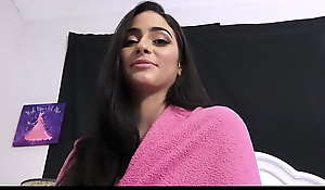 Jasmine Vega pink lingerie