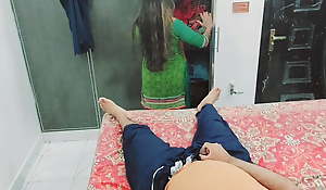 Dick Flash About Unconditional Pakistani Maid While She Is Working